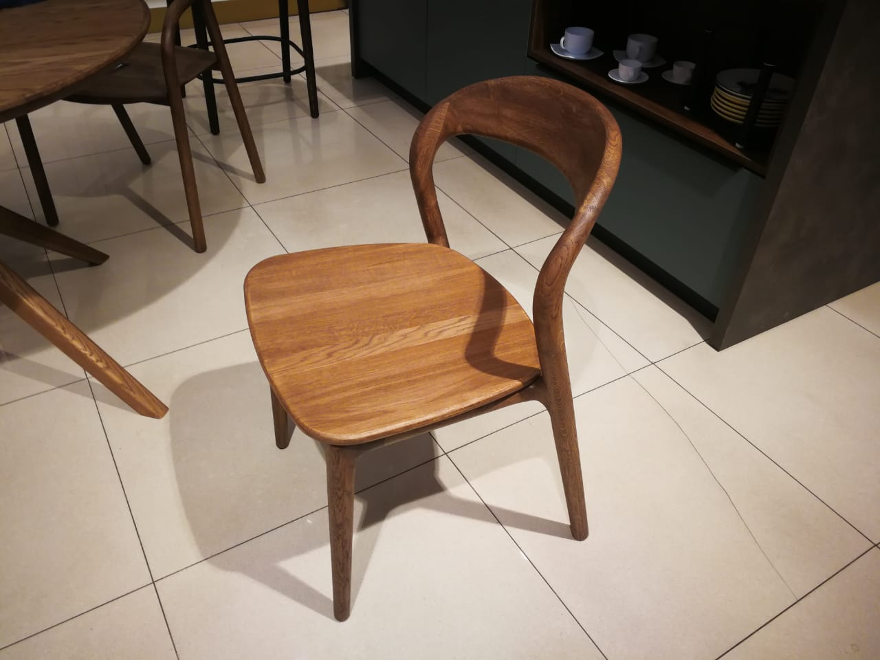 картинка Стул для сидения "Милина", размер:470х530хh780 мм, Массив дуба, Цвет "Терра" 