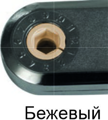 картинка Подъемник серия B (бежевый), Макси, 1 шт с комплектом креплений, цвет Никель (2717130006) 