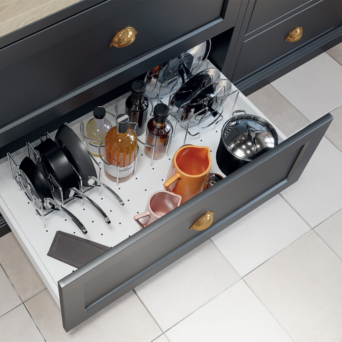 картинка Scandi Многофункциональная панель в базу 800/16 (705x472), отделка белая 