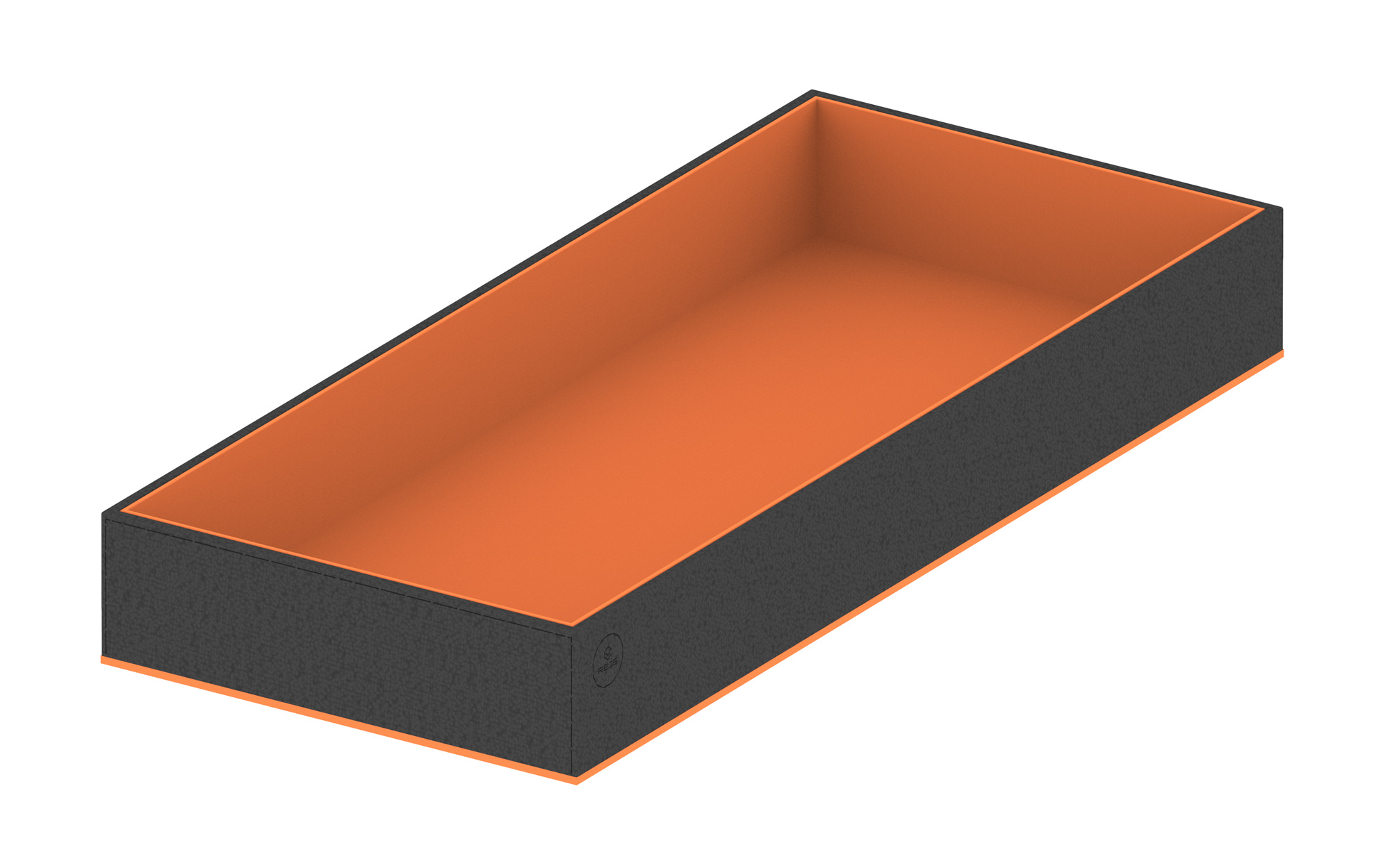 картинка Вклад В3 200 средний для бижутерии черный/оранжевый 