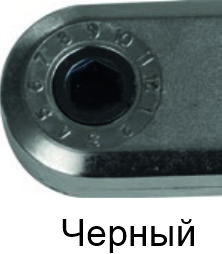 картинка Подъемник серия D (черный), Макси, 1 шт с комплектом креплений, цвет Никель (2717200006) 