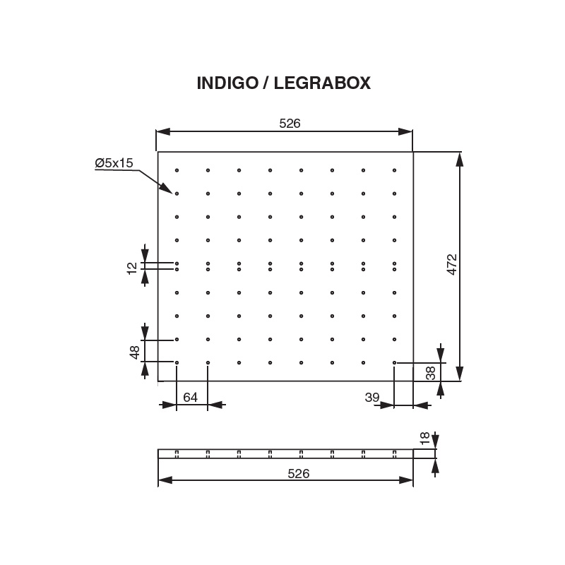 картинка Scandi Многофункциональная панель в базу 800/16 (705x472), отделка белая 
